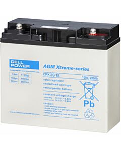 Cellpower CPX Accu/batterij 20 Ah - 12 volt