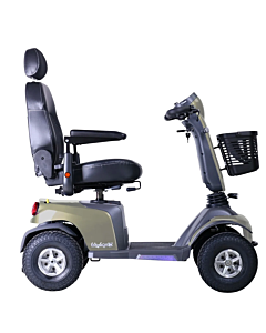 De Excel Galaxy Compact II is een luxe mid size scootmobiel.