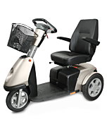 Scootmobiel Sterling Trophy 3 wielen champagne luxe vering en veel opties mogelijk